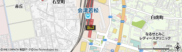 株式会社ＪＲ東日本テクノサービス　会津若松営業所周辺の地図