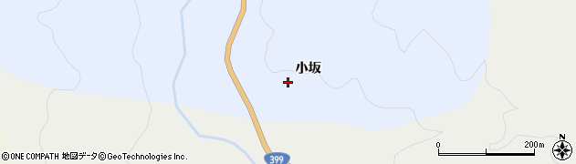 福島県双葉郡葛尾村葛尾小坂128周辺の地図