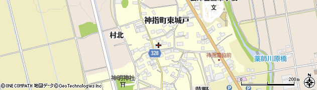 福島県会津若松市神指町東城戸66周辺の地図