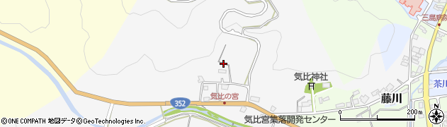 新潟県長岡市気比宮周辺の地図