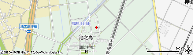 新潟県長岡市池之島826周辺の地図