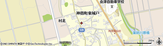 福島県会津若松市神指町東城戸70周辺の地図