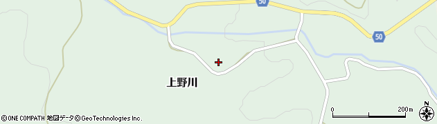 福島県葛尾村（双葉郡）上野川（仲迫）周辺の地図