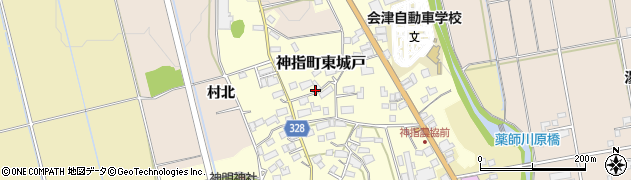 福島県会津若松市神指町東城戸73周辺の地図