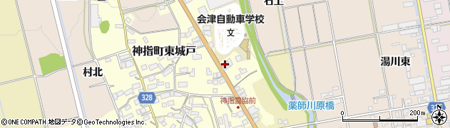 福島県会津若松市神指町東城戸240周辺の地図