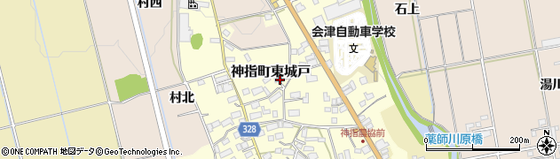 福島県会津若松市神指町東城戸78周辺の地図