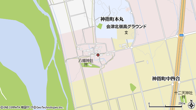 〒965-0085 福島県会津若松市神指町如来堂の地図