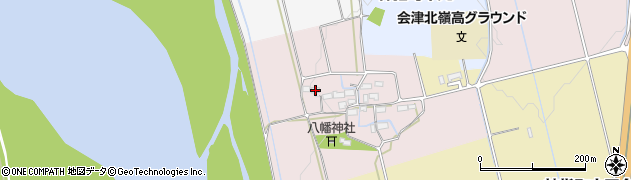福島県会津若松市神指町如来堂3周辺の地図