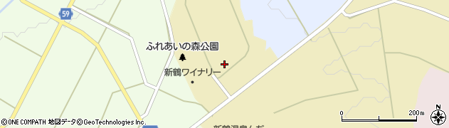 福島県会津美里町（大沼郡）鶴野辺周辺の地図