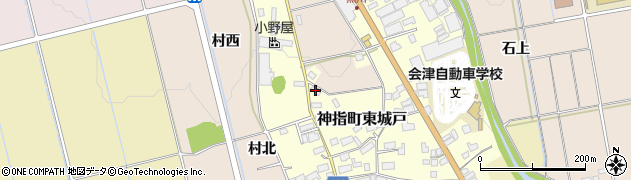 福島県会津若松市神指町東城戸87周辺の地図