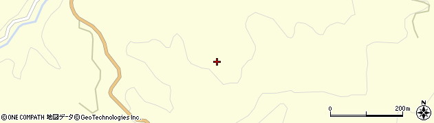 福島県西会津町（耶麻郡）下谷（白坂乙）周辺の地図