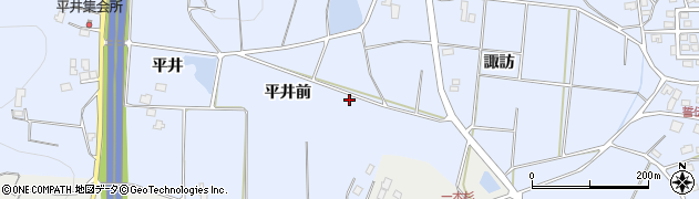 福島県本宮市本宮（平井前）周辺の地図