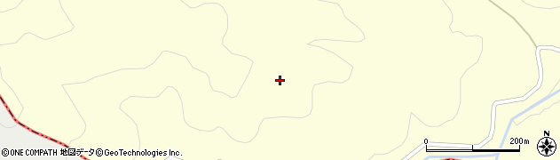 福島県西会津町（耶麻郡）下谷（松根乙）周辺の地図