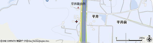 福島県本宮市本宮平井124周辺の地図