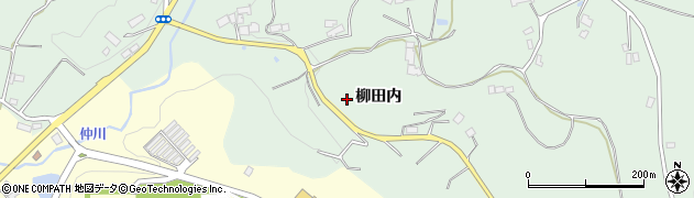 福島県本宮市和田柳田内周辺の地図