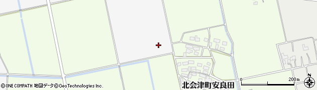 福島県会津若松市北会津町宮ノ下（仏具田）周辺の地図