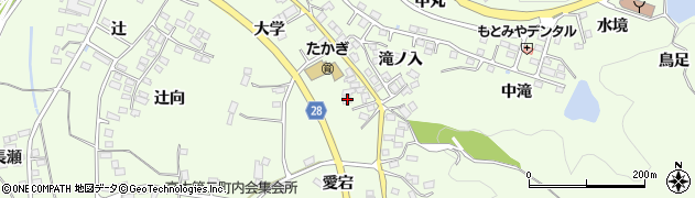 福島県本宮市高木大学96周辺の地図