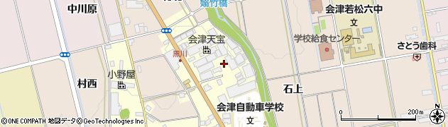 福島県会津若松市神指町大字黒川（街道西）周辺の地図