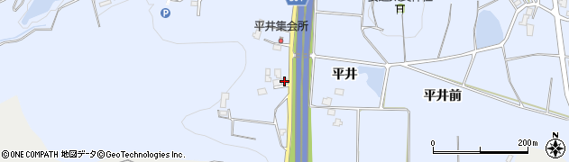 福島県本宮市本宮平井123周辺の地図