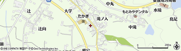 福島県本宮市高木大学88周辺の地図