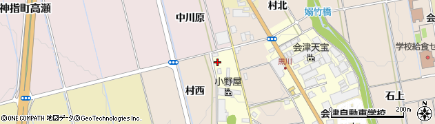 福島県会津若松市神指町東城戸5周辺の地図