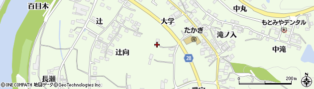 福島県本宮市高木大学56周辺の地図