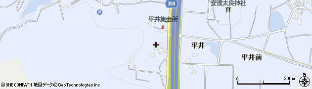 福島県本宮市本宮平井126周辺の地図