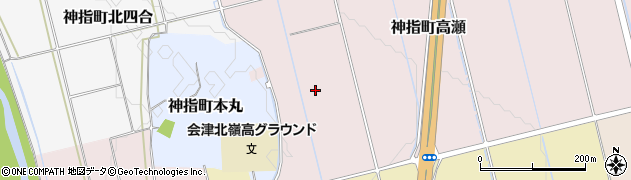 福島県会津若松市神指町大字高瀬（大田）周辺の地図