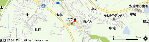 福島県本宮市高木大学83周辺の地図