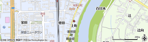 上町　古民家スタジオ周辺の地図