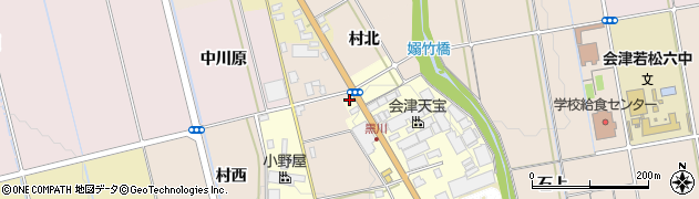福島県会津若松市神指町東城戸96周辺の地図