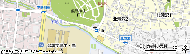 会津若松警察署一箕交番周辺の地図