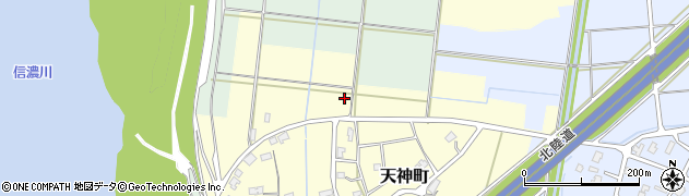 新潟県長岡市天神町周辺の地図