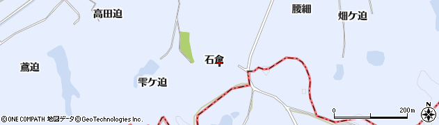 福島県南相馬市小高区下浦石倉周辺の地図