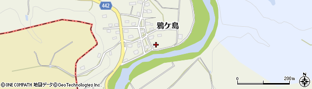 新潟県長岡市鴉ケ島256周辺の地図