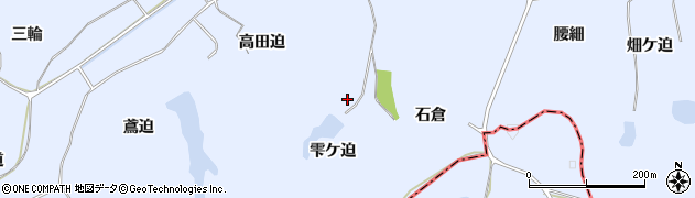 福島県南相馬市小高区下浦（雫ケ迫）周辺の地図