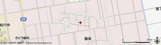 福島県会津若松市町北町大字藤室（藤室）周辺の地図