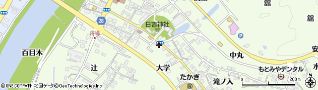 福島県本宮市高木大学32周辺の地図