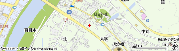 福島県本宮市高木大学18周辺の地図