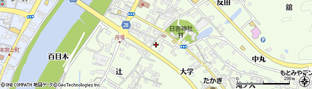 福島県本宮市高木大学19周辺の地図