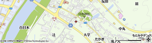 福島県本宮市高木大学20周辺の地図