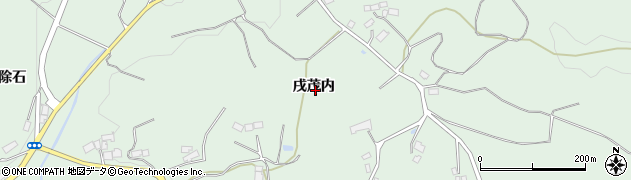 福島県本宮市和田戌茂内周辺の地図