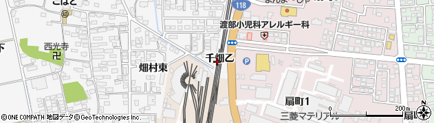福島県会津若松市町北町大字上荒久田（千畑乙）周辺の地図