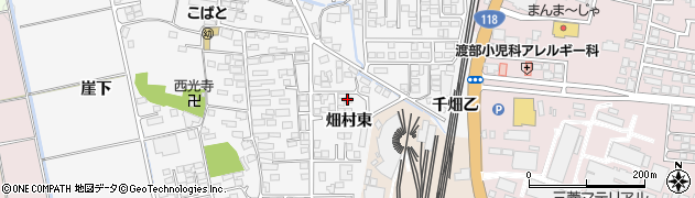 福島県会津若松市町北町大字上荒久田（畑村東）周辺の地図