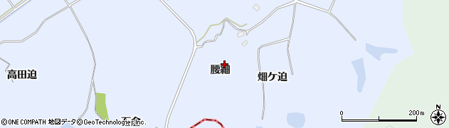 福島県南相馬市小高区下浦（腰細）周辺の地図
