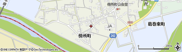 新潟県見附市傍所町432周辺の地図
