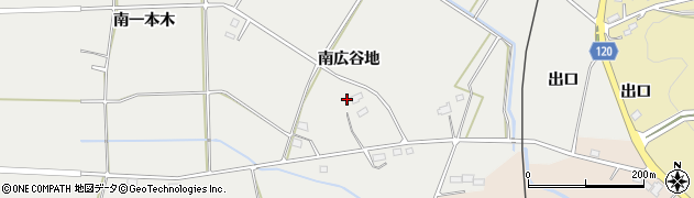 福島県浪江町（双葉郡）立野（南広谷地）周辺の地図