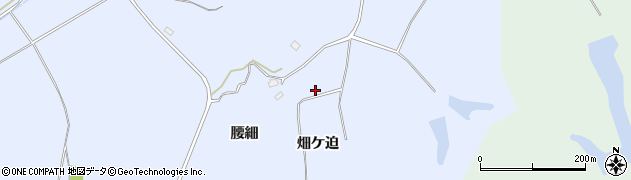 福島県南相馬市小高区下浦畑ケ迫周辺の地図