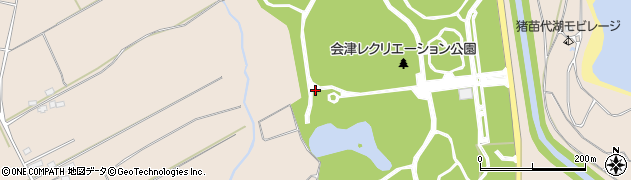福島県会津若松市湊町大字赤井（笹山原）周辺の地図