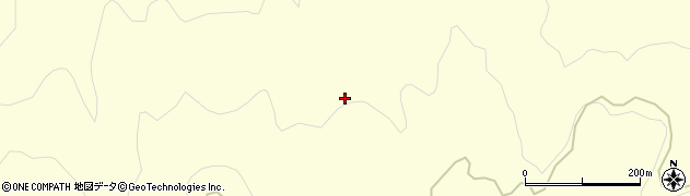福島県西会津町（耶麻郡）下谷（道木平乙）周辺の地図
